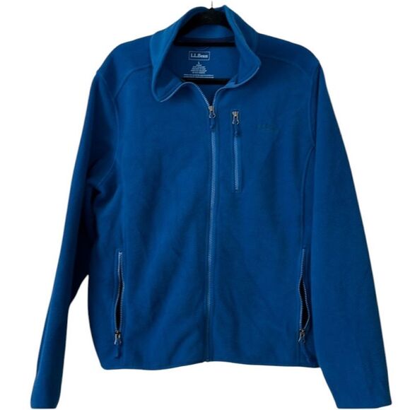 L.L. Bean Full Zip Fleece, Size L - Picture 1 of 7